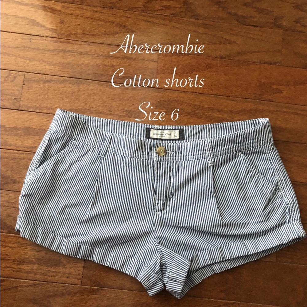 Abercrombie women’s size 6 cotton shorts